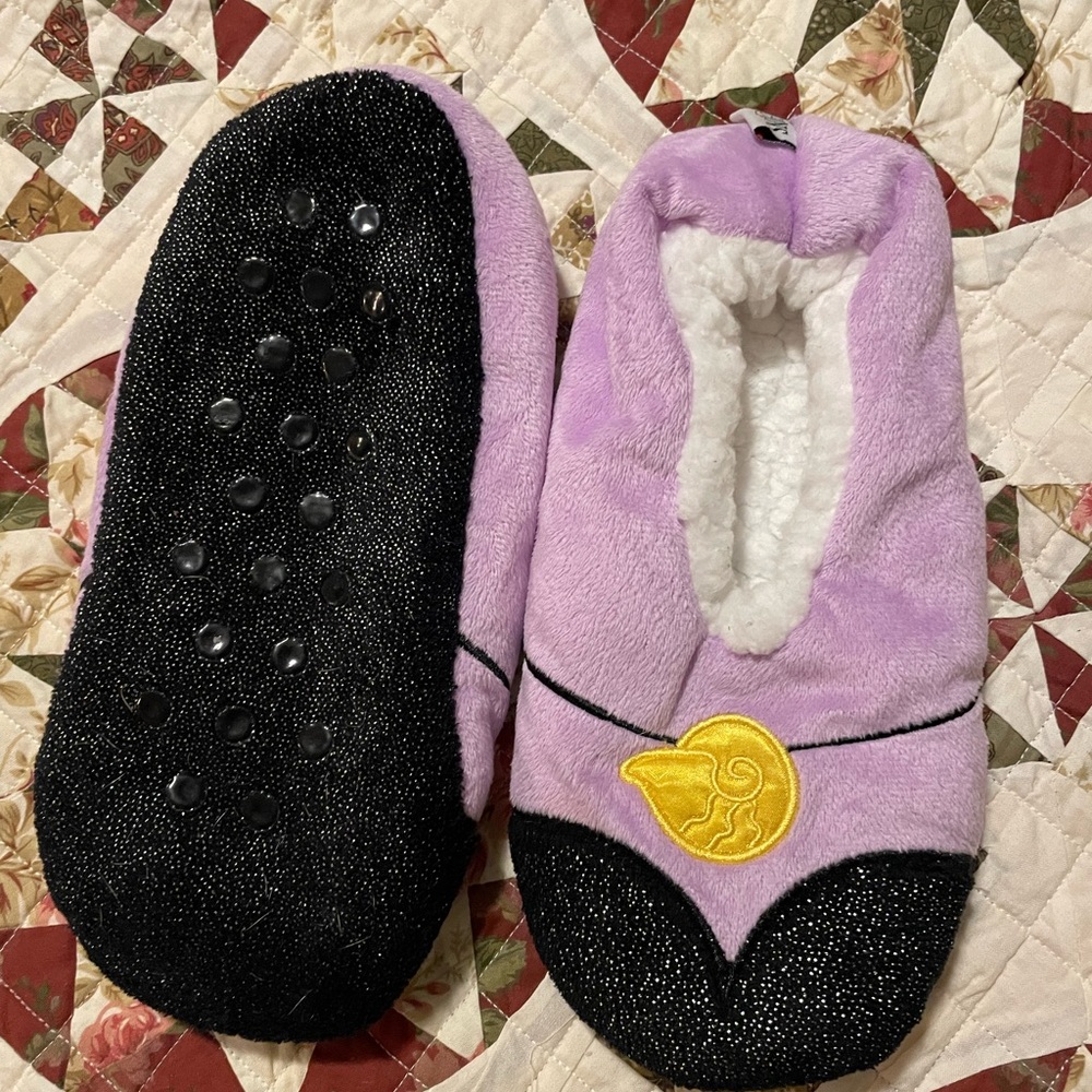 Disney Ursula slippers brand new